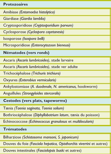 frequencetherapie classification parasites