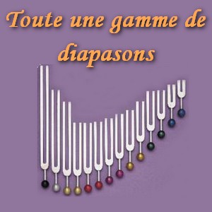 sonotherapie gamme diapasons